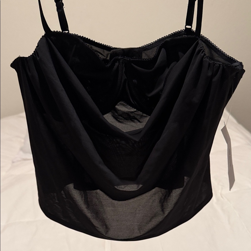 Out From Under Mesh Balconette Bra Cami from Urban Outfitters